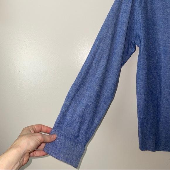 John Bartlett Men’s Flannel Button Down Shirt – Blue, Size Medium - Picture 4 of 9